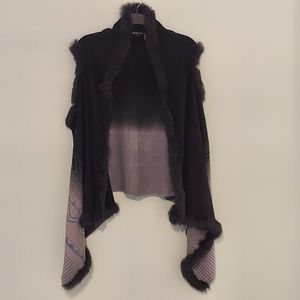 Dolce Cabo Fur Lined Vest  Size L / XL